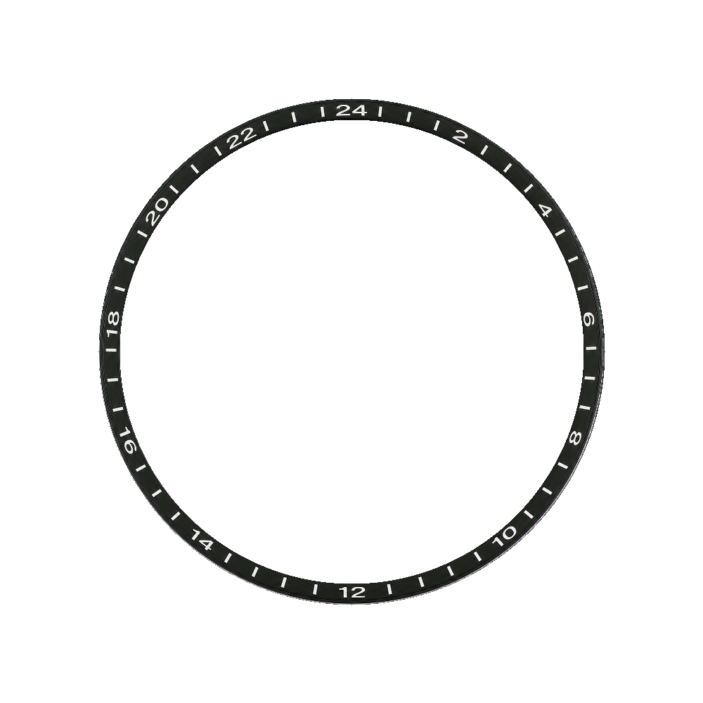Namoki SRPE Chapter Ring: GMT Black Finish — Chapter Ring