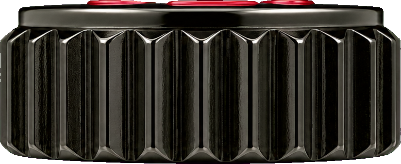 Lucius Atelier SKX013 Crown - Coin Edge - Signed S in Red (DLC BLACK EDITION) — Crown