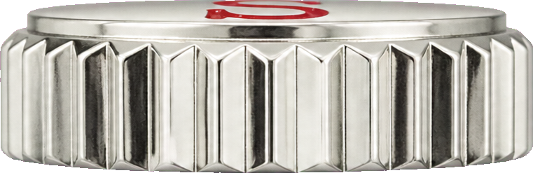 Lucius Atelier SKX013 Crown - Coin Edge - Slim - Signed S in Red — Crown