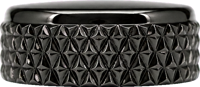Lucius Atelier SKX013 Crown II - Knurled - 7mm (DLC BLACK EDITION) — Crown