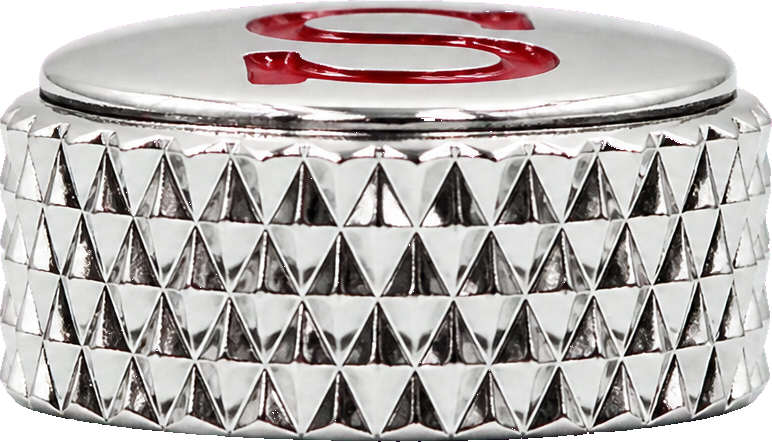 Lucius Atelier SKX013 Crown - Knurled - Signed S in Red — Crown