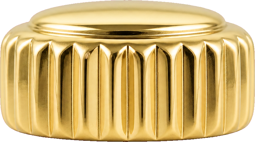 Lucius Atelier SKX Crown II - 1908 Presage - 6mm - Yellow Gold — Crown
