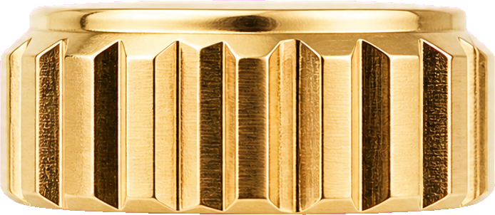 Namoki SKX007 Big Grip Crown: Gold Finish — Crown