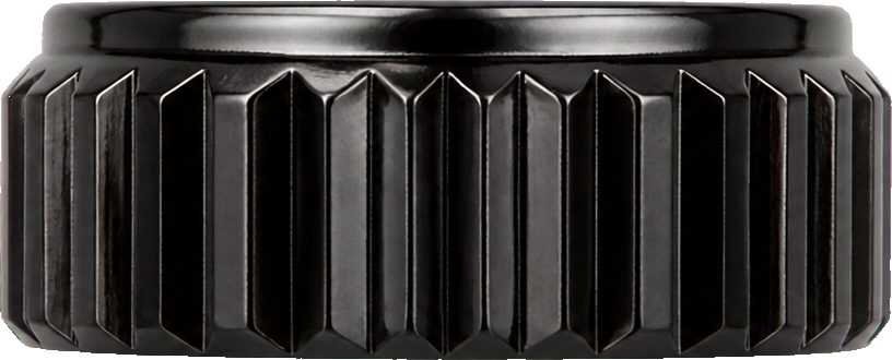 Namoki SKX007 Big Grip Crown: Polished Black Finish — Crown
