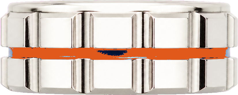 Namoki SKX007 Chunky Crown Mk2 Orange — Crown