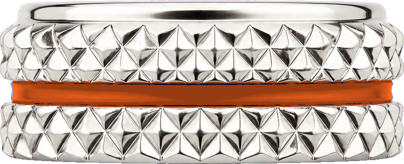Namoki SKX007 Knurled Crown Mk2 Orange — Crown