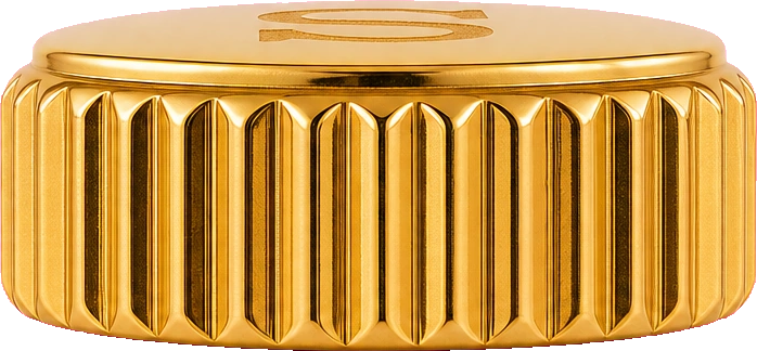 Namoki SKX013 Crown: Polished Gold Finish — Crown