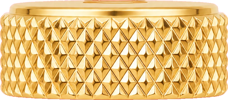 Namoki SKX007 Knurled Crown: Polished Gold Finish — Crown