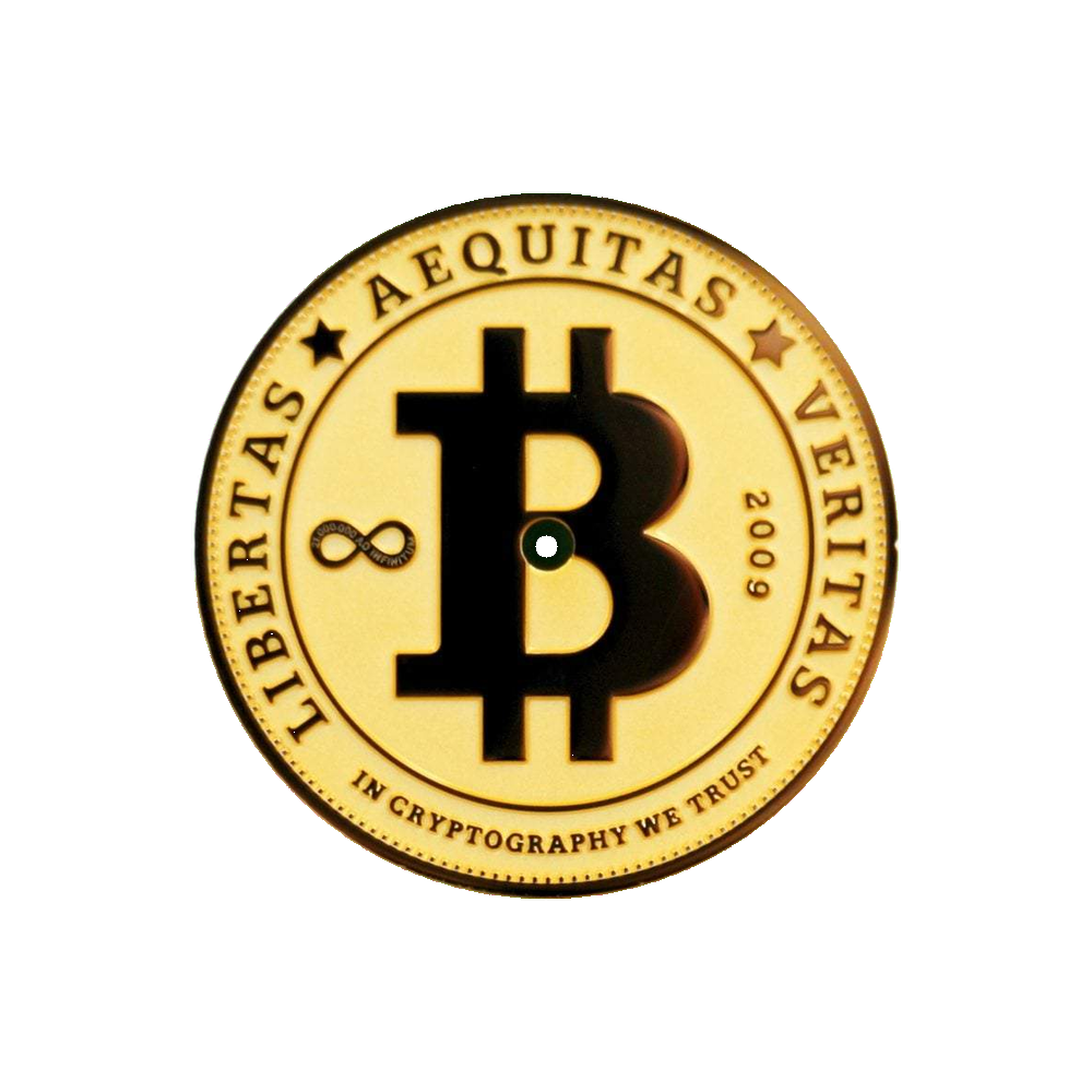 Lucius Atelier Bitcoin Dial - 24k Gold — Dial