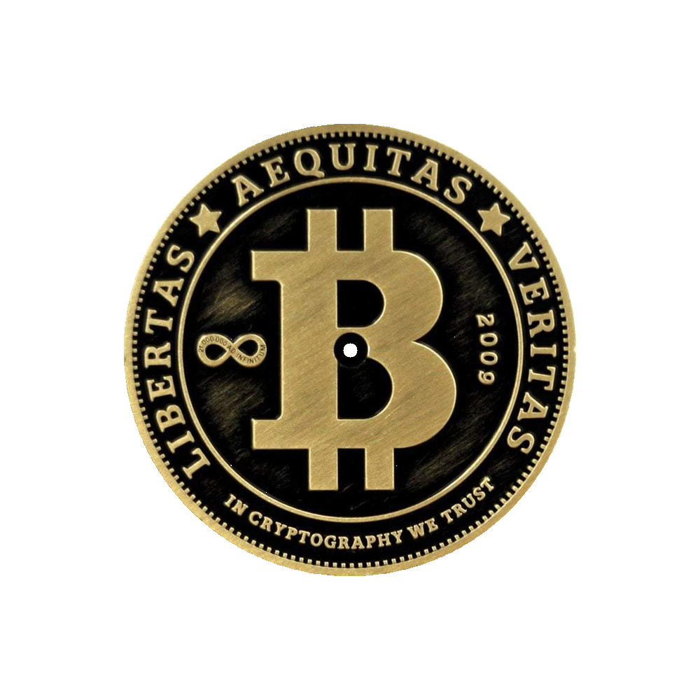 Lucius Atelier Bitcoin Dial - Vintage Gold — Dial