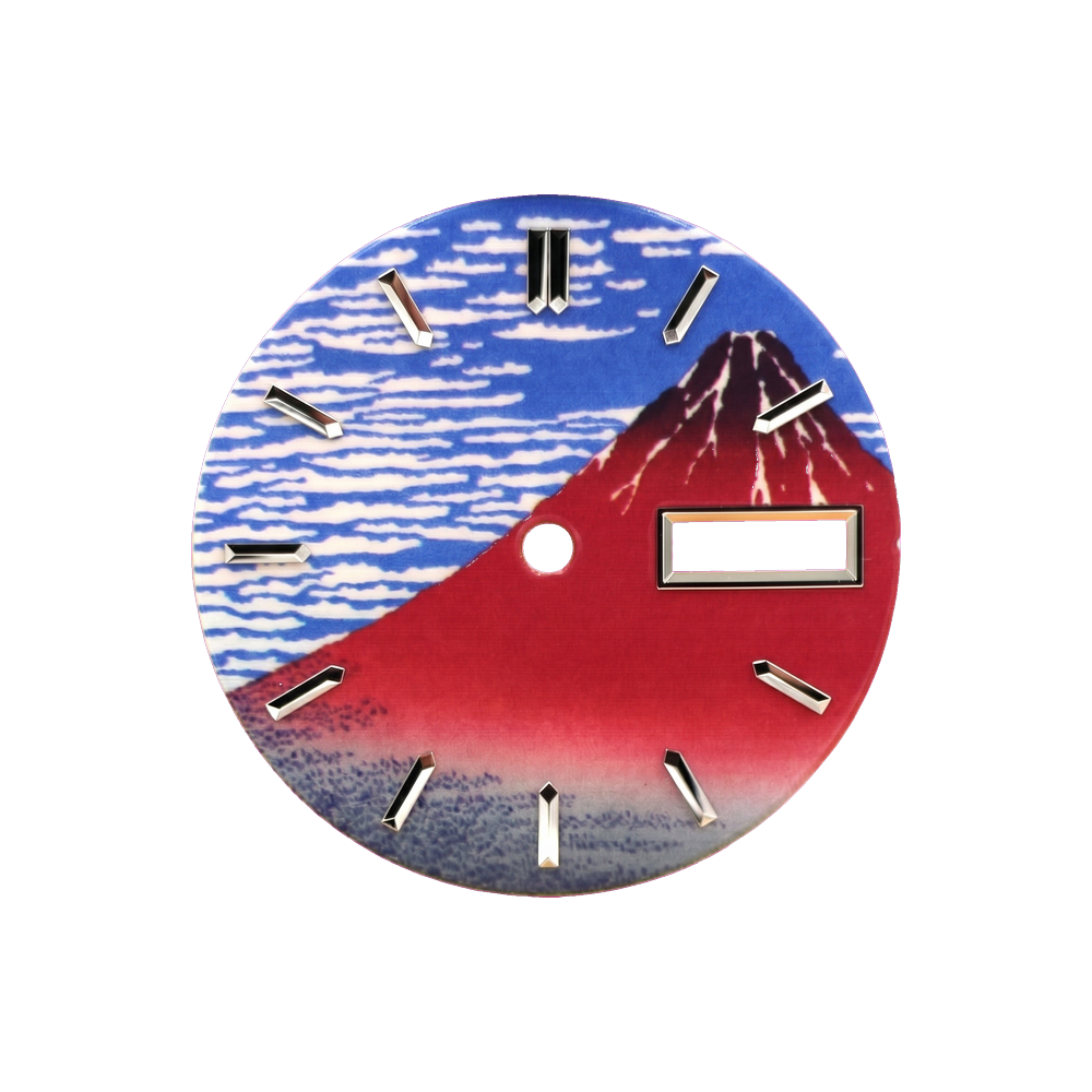 Lucius Atelier Fine Wind, Clear Morning Dial (Day Date) — Dial