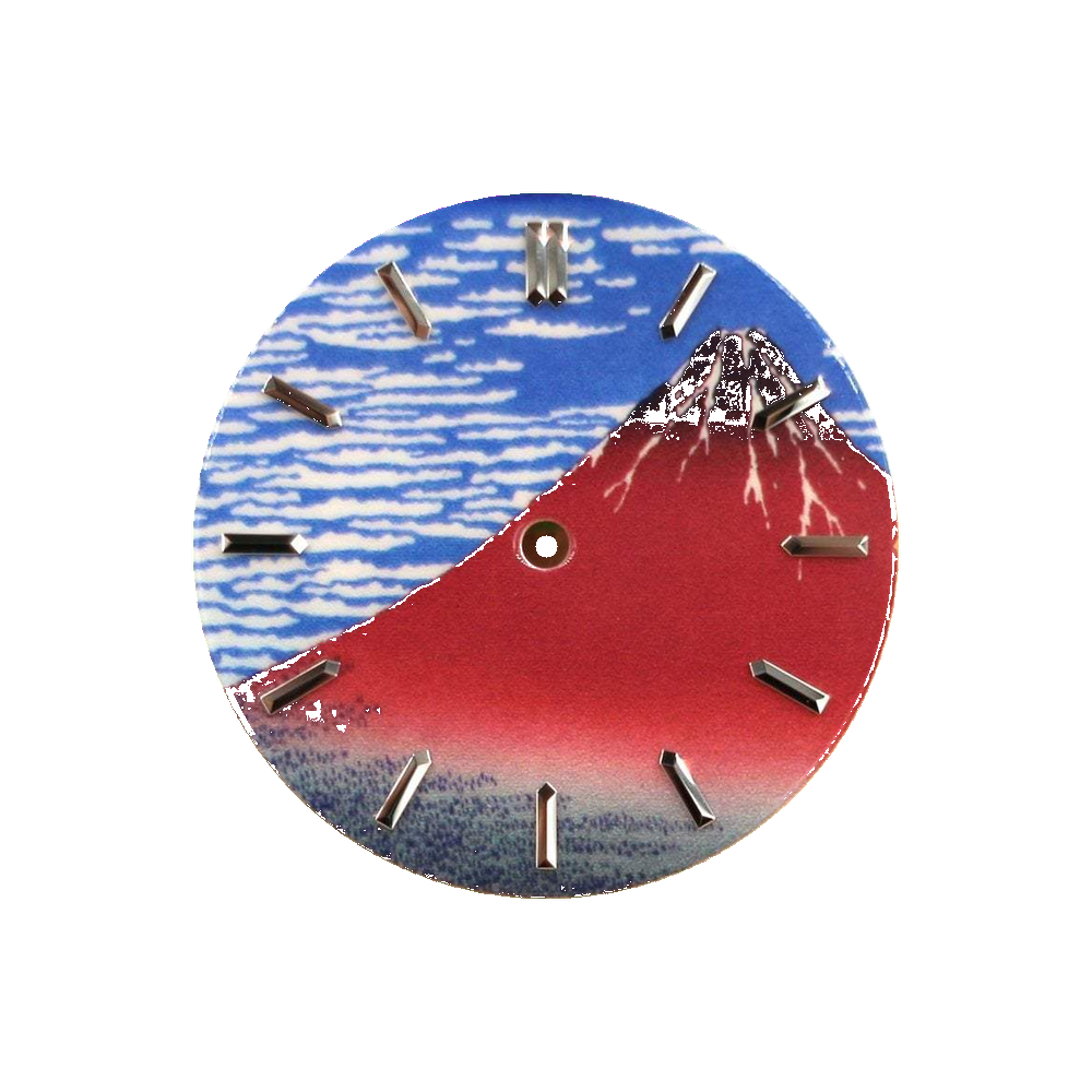 Lucius Atelier Fine Wind, Clear Morning Dial (No Date) — Dial