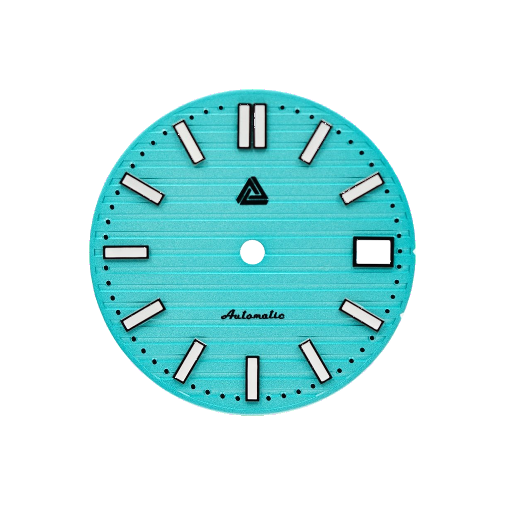 Lucius Atelier Nautilus Turquoise Dial (Date) — Dial