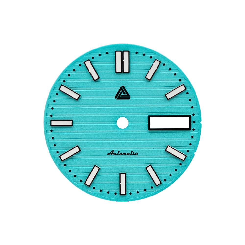 Lucius Atelier Nautilus Turquoise Dial (Day Date) — Dial