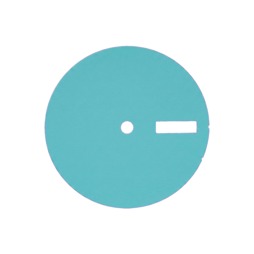 Lucius Atelier Sterile Turquoise Enamel Dial (Day Date) — Dial