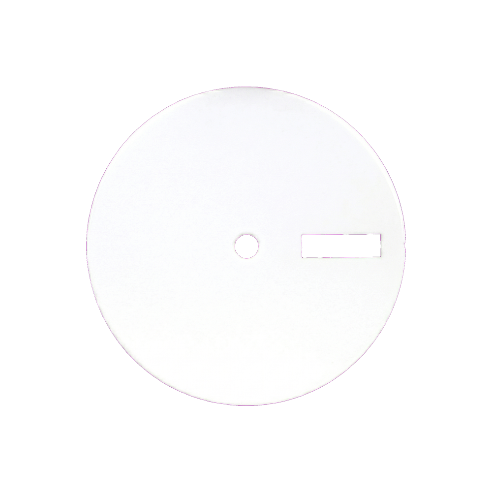 Lucius Atelier Sterile White Enamel Dial (Day Date) — Dial