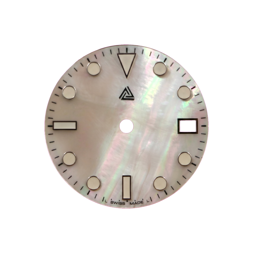 Lucius Atelier Submariner Dial - Mother of Pearl Edition (Date) — Dial
