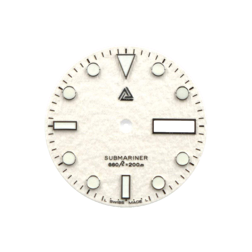 Lucius Atelier Submariner Dial - Snowflake Edition (Day Date) — Dial