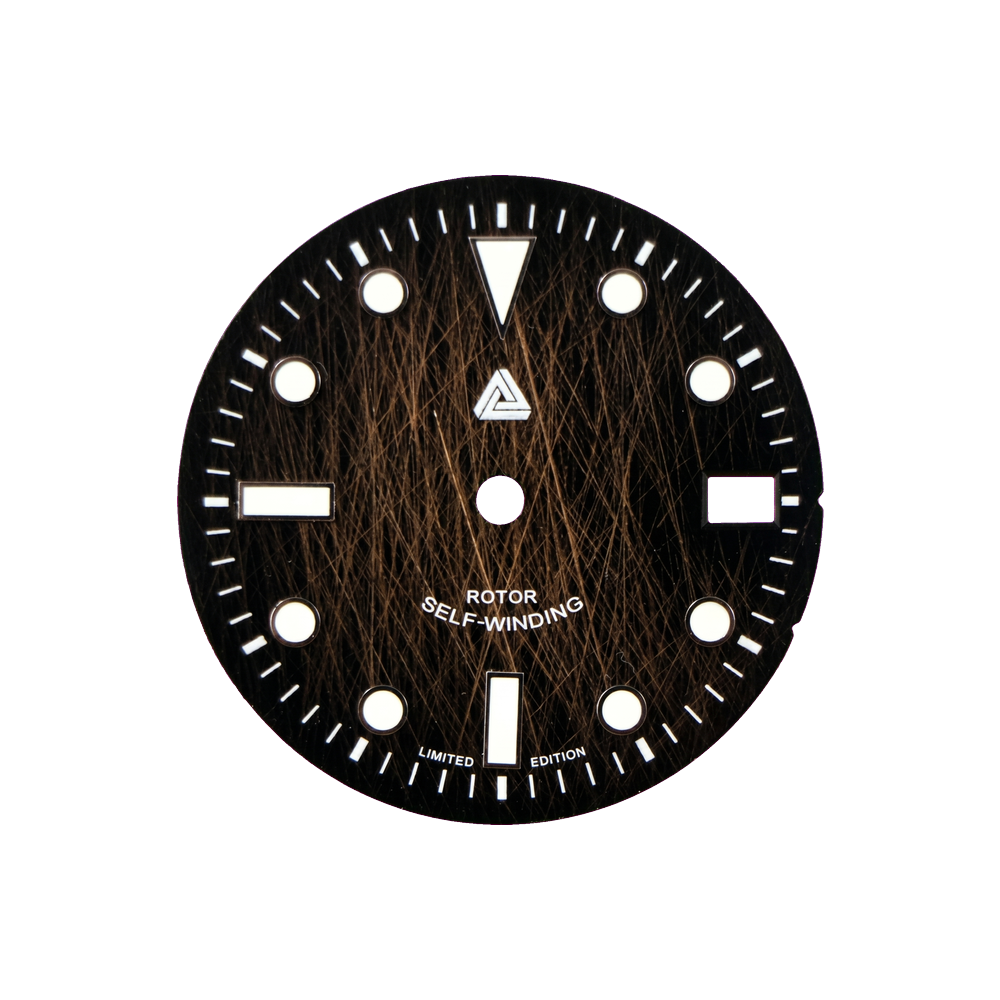 Lucius Atelier The Bronze Medallion Diver Dial (Date) — Dial