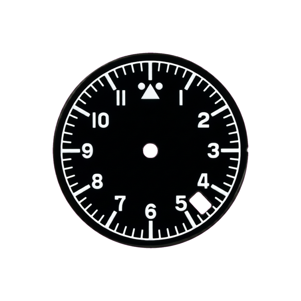 Lucius Atelier Troposphere Pilot Dial v2 (Date @ 4H) — Dial