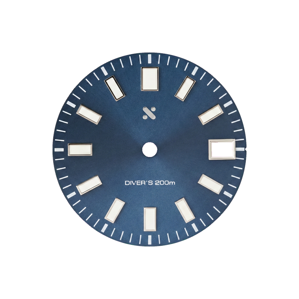 Namoki 62MAS Sunburst Blue — Sunburst Dial