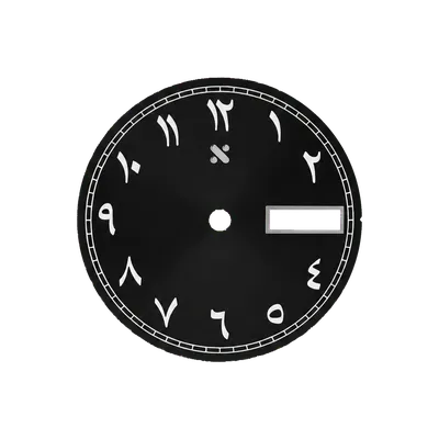 Namoki Arabic Black Finish dial