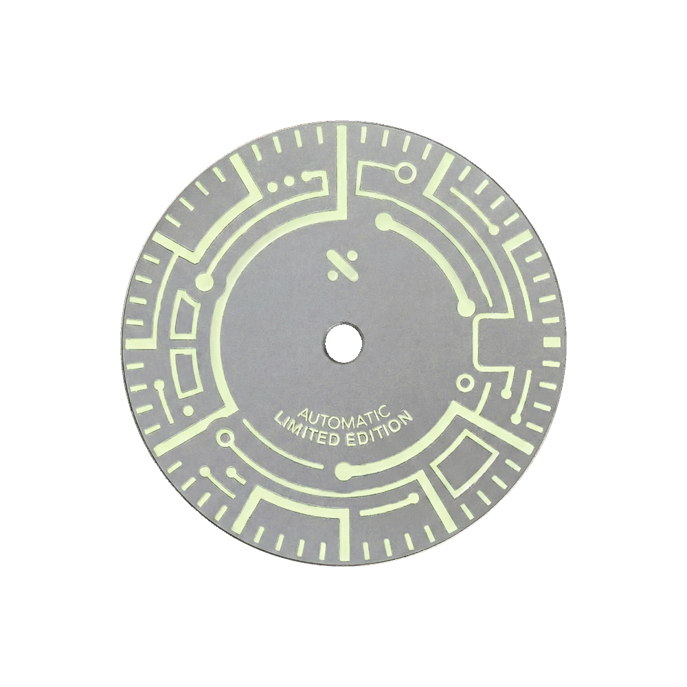 Namoki Cyclic Cyborg Glass Black — Dial