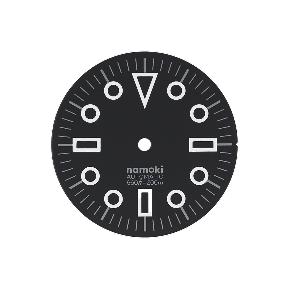 Namoki Divemaster Stealth — Dial