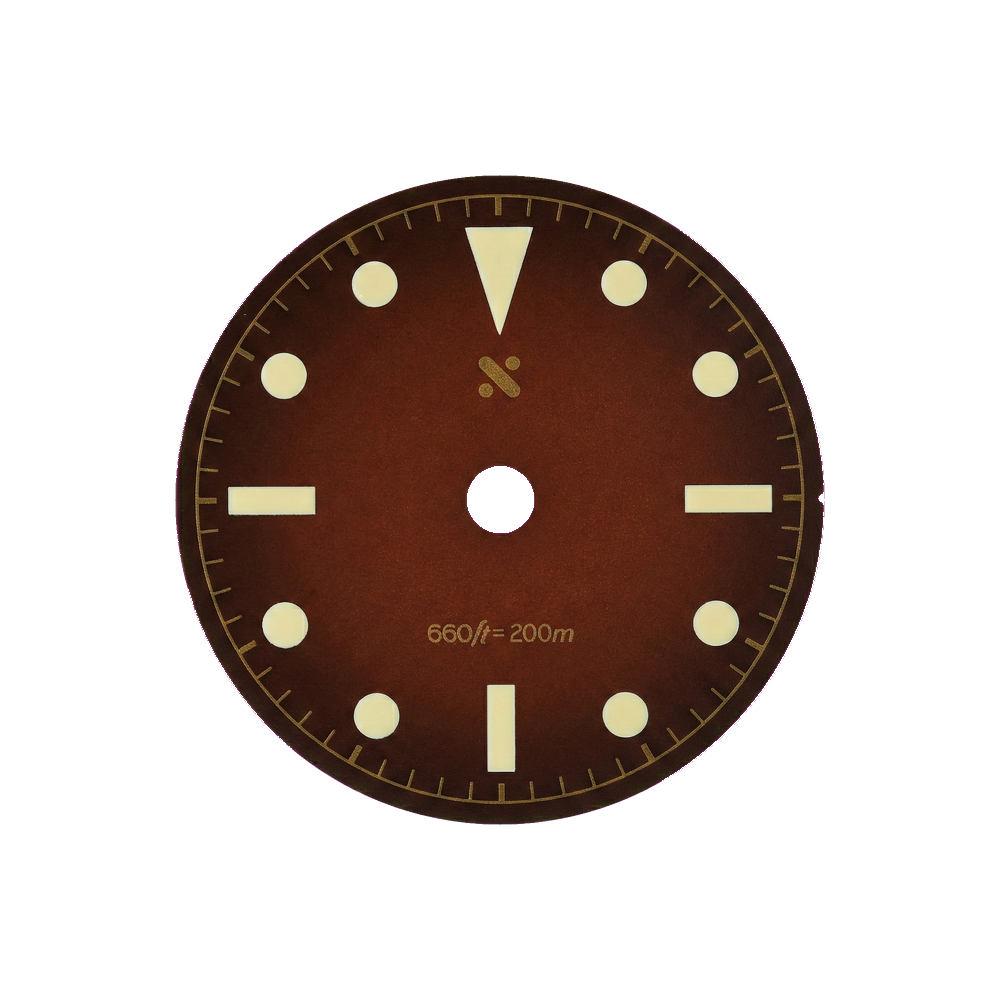 Namoki Vintage Divemaster Tropical — Fauxtina Dial