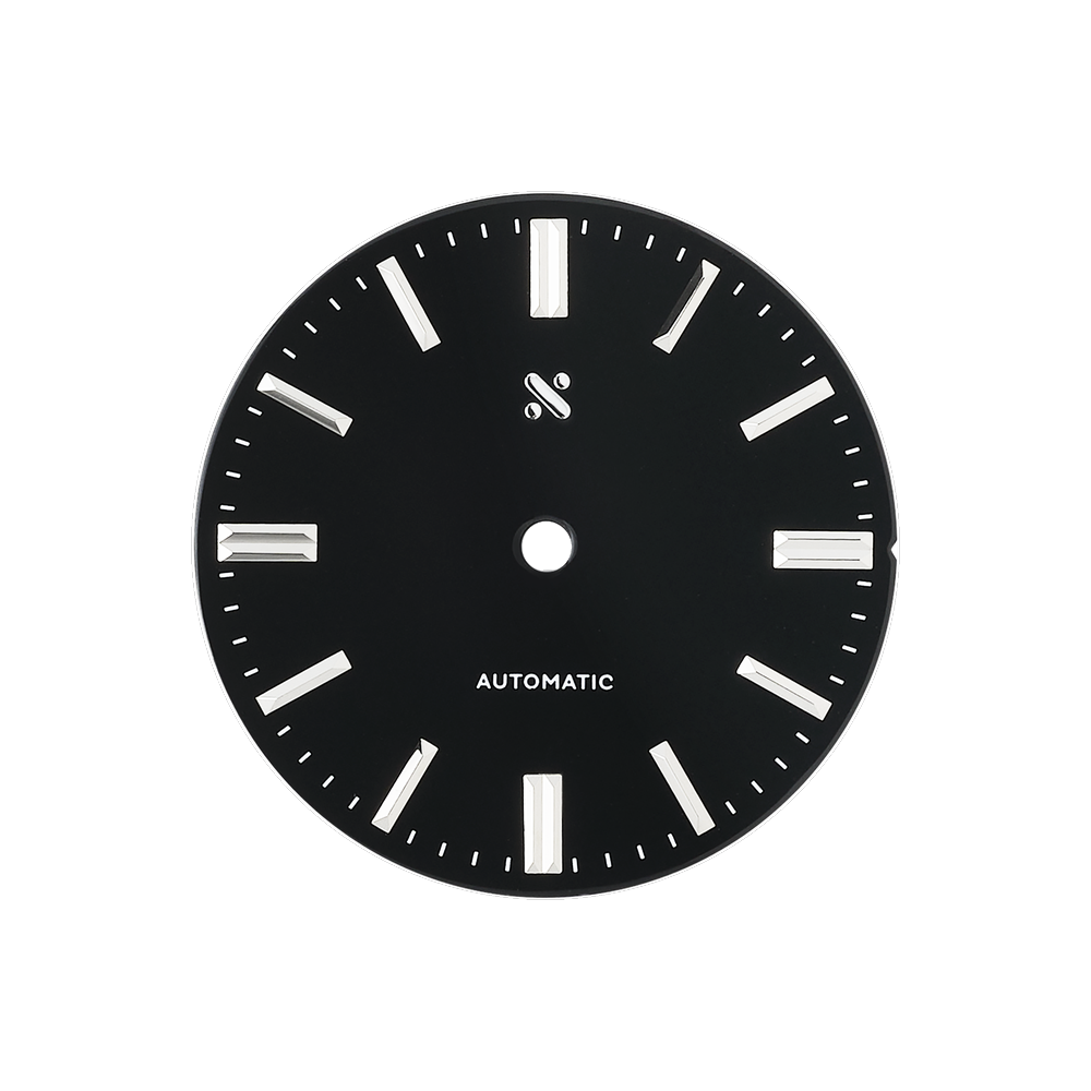 Namoki GS Dress Enamel Black — Dial