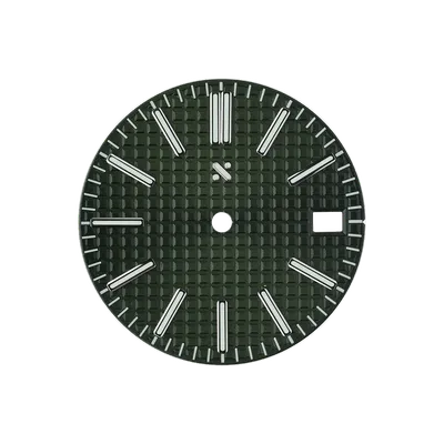 Oak Sunburst Forest Green