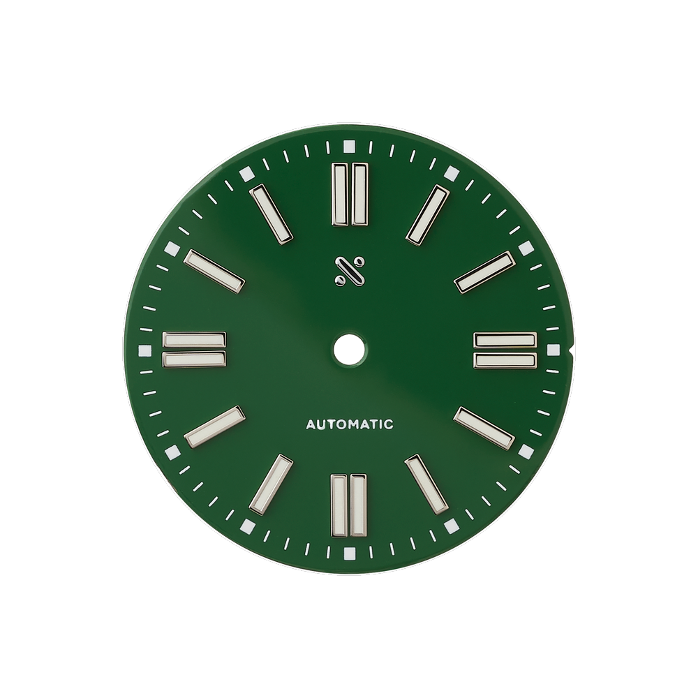 Namoki Perpetual Enamel Forest Green — Dial