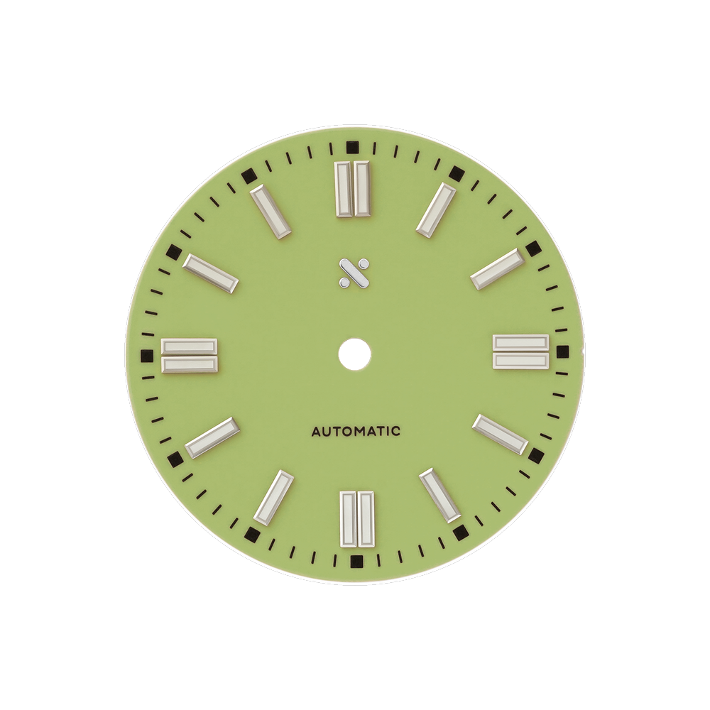 Namoki Perpetual Enamel Pistachio — Dial
