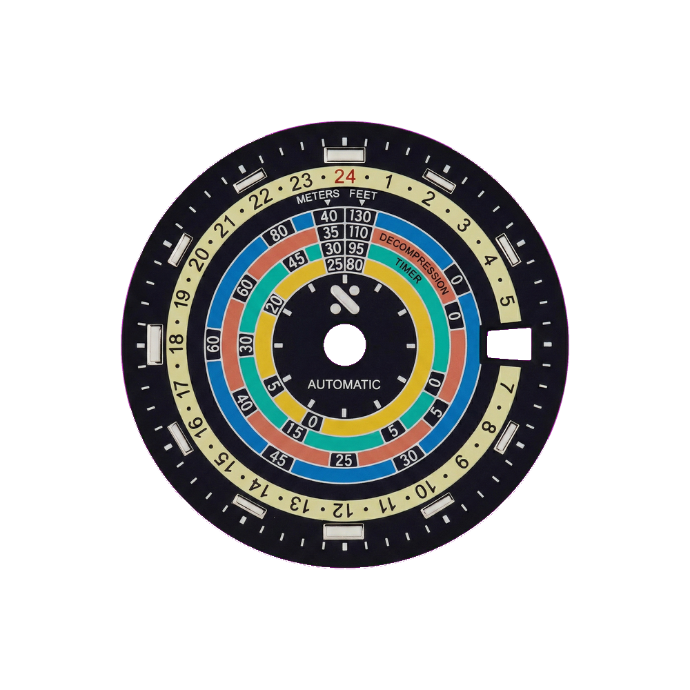 Namoki Worldtimer GMT Pastel — Dial