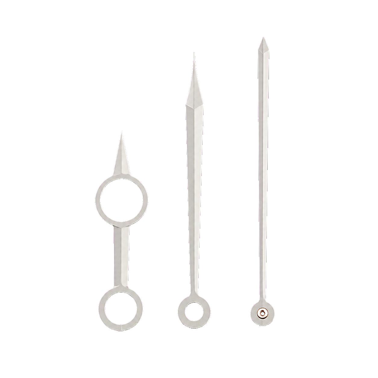 1908 Sword Breguet Hands - Polished Silver