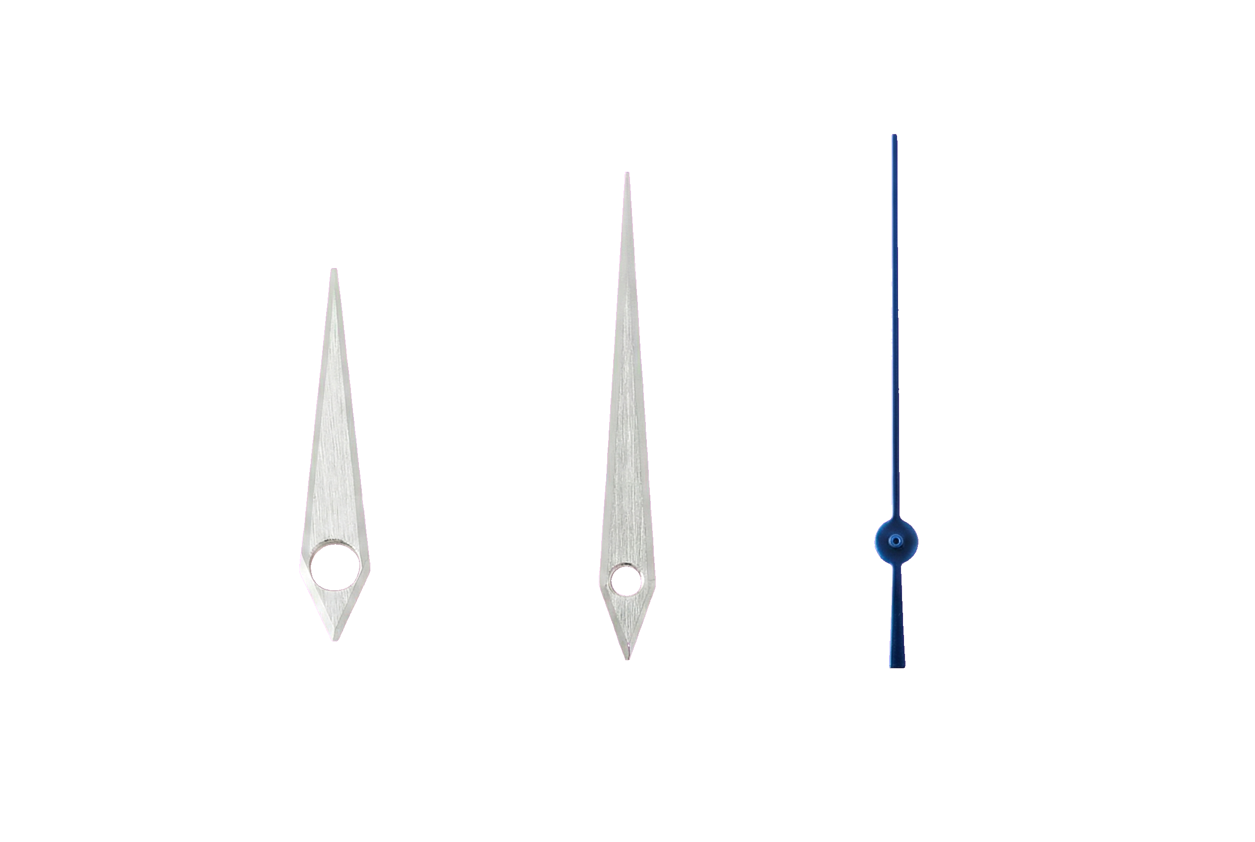 GS Dauphine Brushed Finish + Blue Seconds Hand