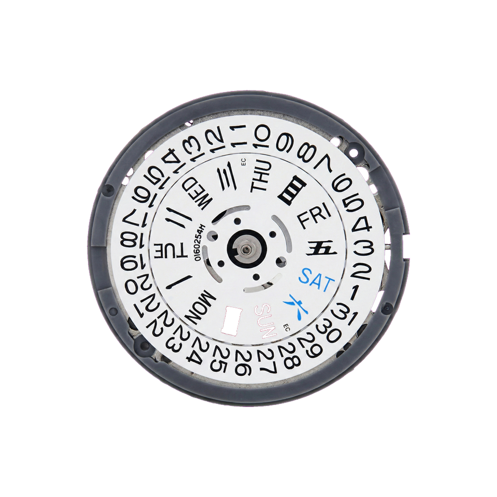 Namoki Seiko SII NH36A Automatic Movement — Hacks · Hand-Winds · Day + Date