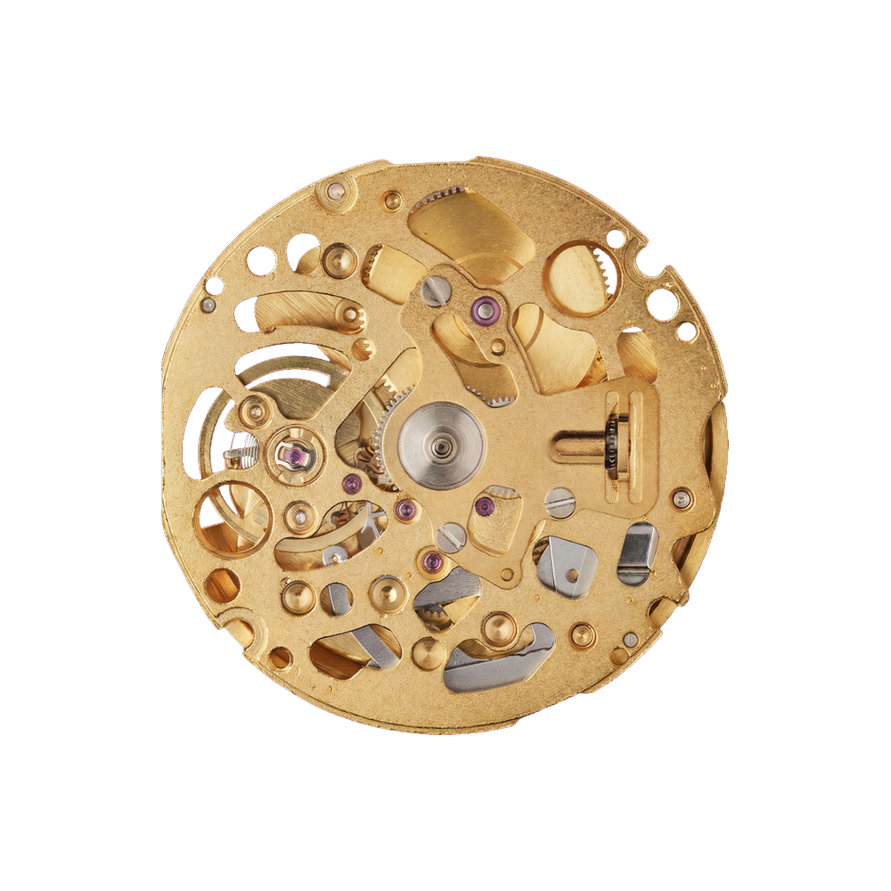 Namoki Seiko (SII/TMI) NH71 Gilt Skeletonized Movement — Movement