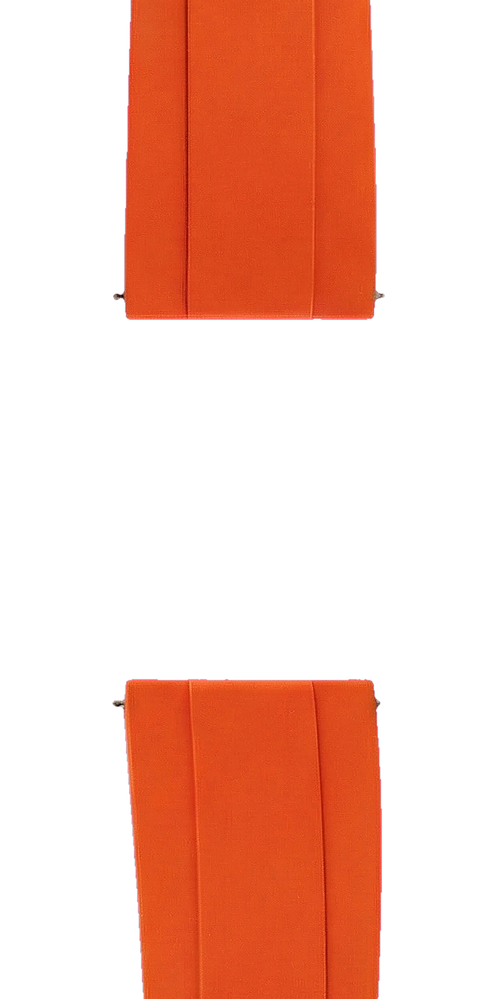 Namoki FKM Rubber Strap: Orange — Strap