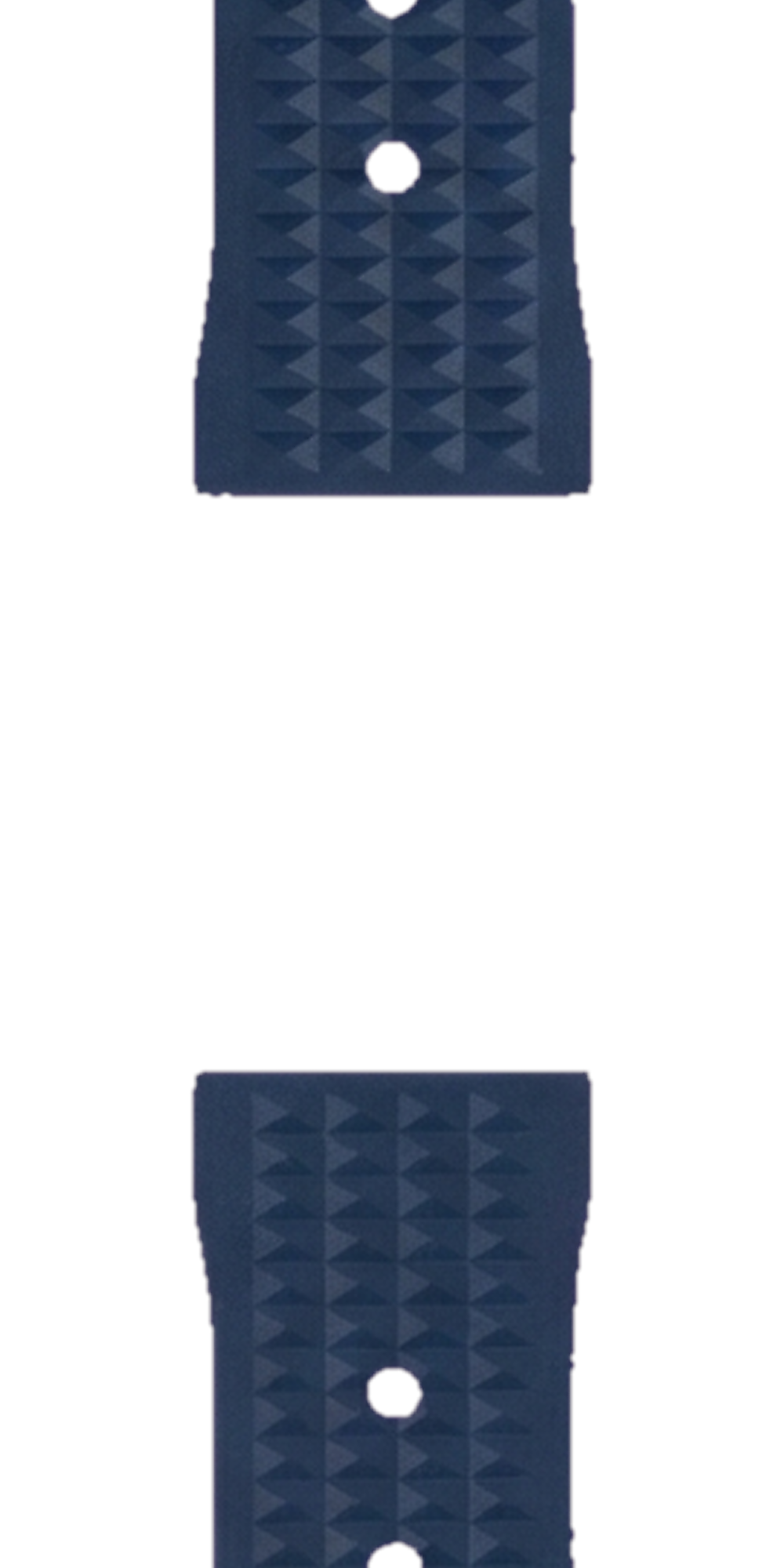 Namoki Rubber Strap: Waffle Navy — Strap