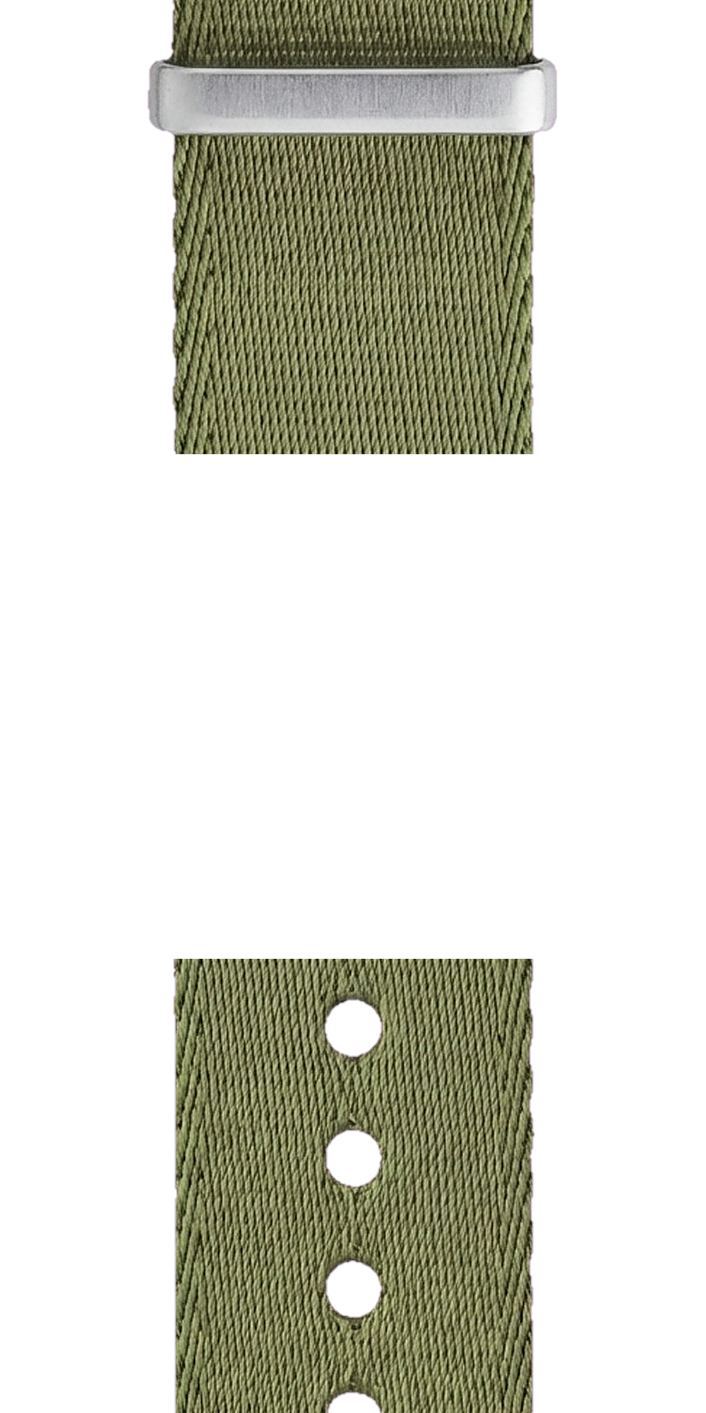 Namoki Seatbelt NATO Strap: Olive Green — Strap